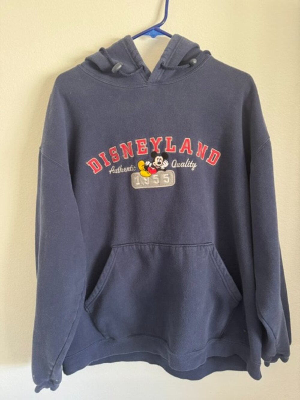 Vintage Disneyland Embroidered Sweatshirt 1955 Size XXL